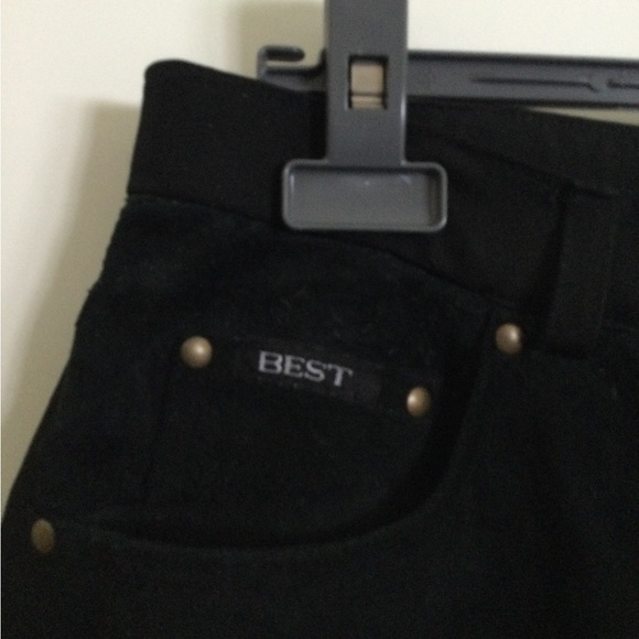 Best pantalon jeans suede à l’avant et mélange polyester à l’arrière - Picture 3 of 5